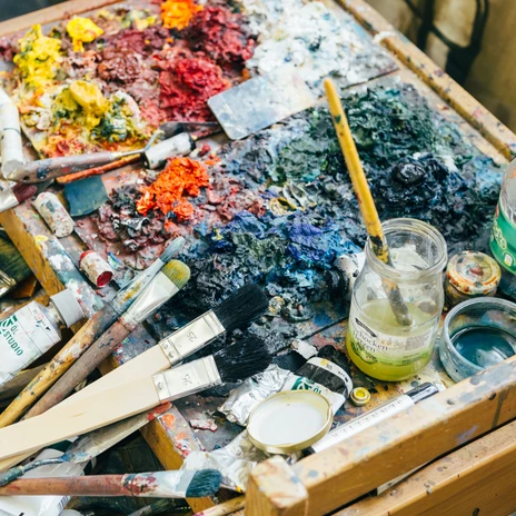 Kunstutensilien - Alte Baumwollspinnerei Leipzig