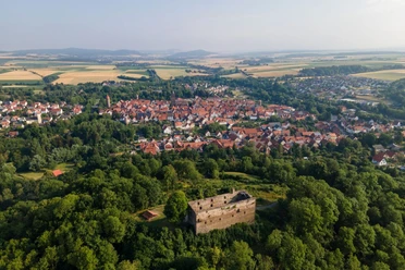 Burgruine von oben