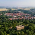 Burgruine von oben