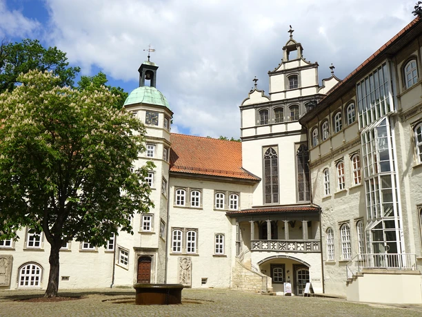 Eingang in das Museum Schloss Gifhorn