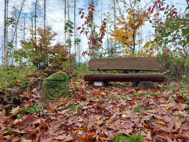 Sehenswerter Grenzstein entlang der Grenze von Lippe und Preußen Grenzstein Nr. 63 - auf der Grenze von Lippe nach Preußen