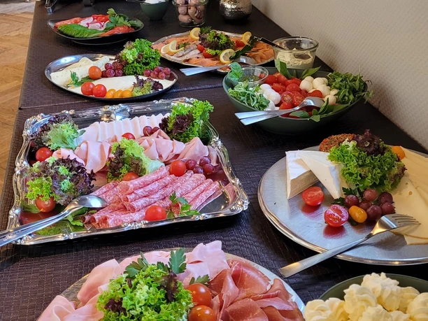 Auszug Frühstücksbuffet, Hafencafé, Bergkamen Auszug Frühstücksbuffet, Hafencafé, Bergkamen