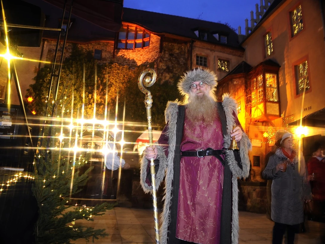 Schloss Trebsen im Advent Weihnachtszauber auf Schloss Trebsen