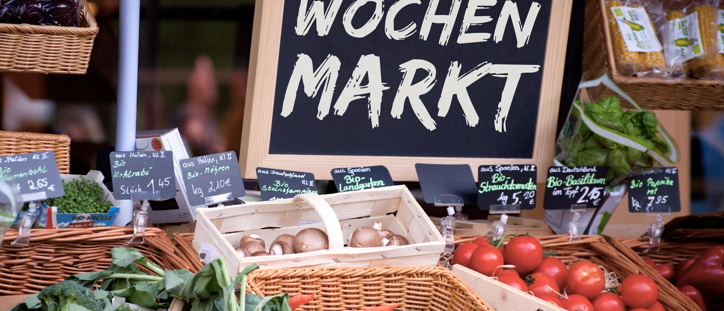 Musterbild Wochenmarkt