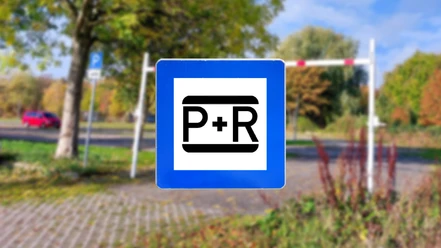 P+R Schwarze Kuppe
