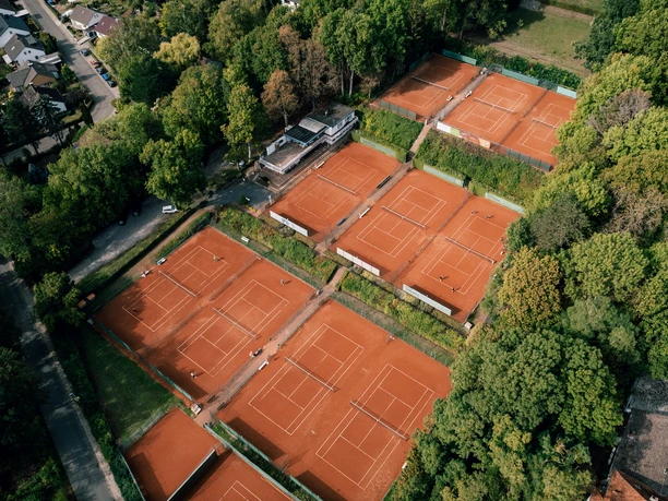 Tennisplätze Tennisplätze von oben