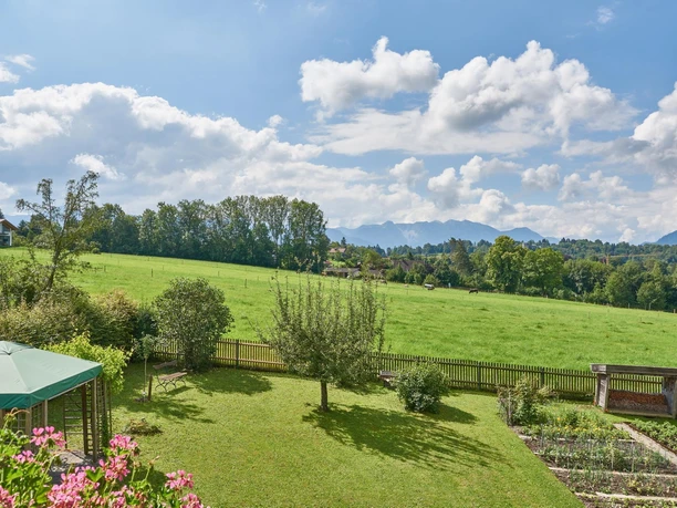 Blick vom Balkon