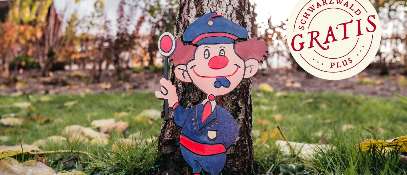 Murgel als Schaffner