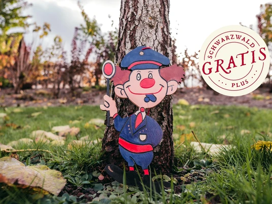 Murgel als Schaffner