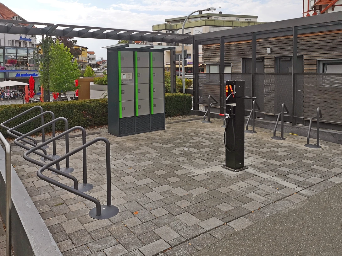 Fahrradparkplatz Berndorfer Tor