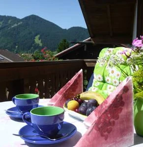 Bergblick vom Balkon