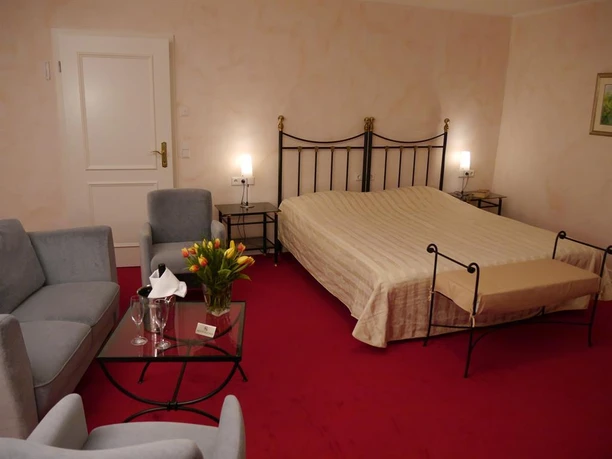 Appartement mit Bett