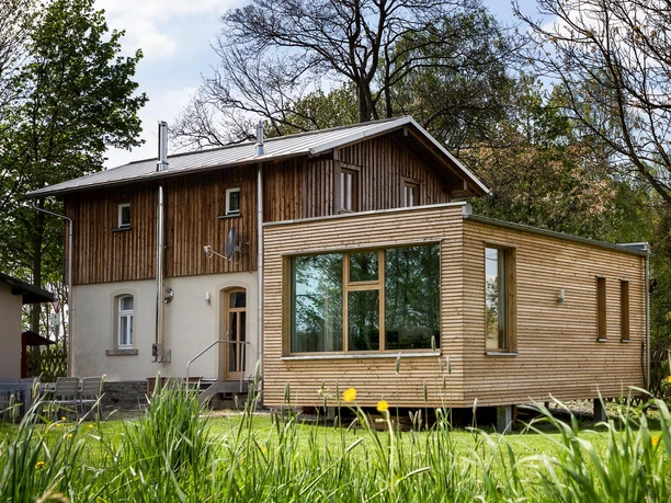 Blick aus dem Garten