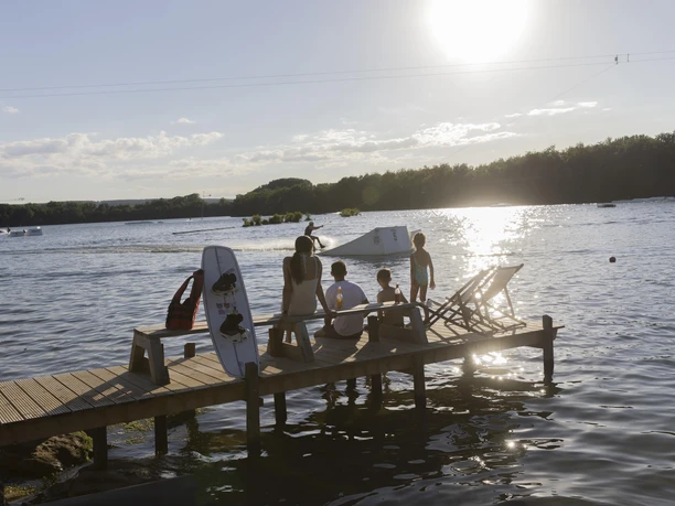 Wassersport am Badesee Gürzenich, Düren