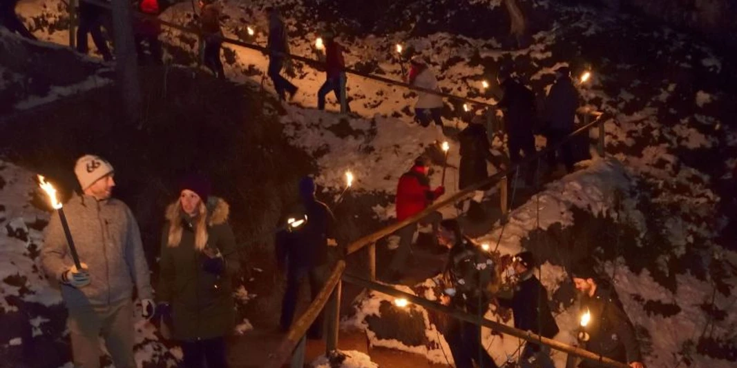 Begleitete Fackelwanderung