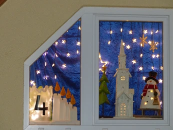 Station des Längenberger Adventskalenders