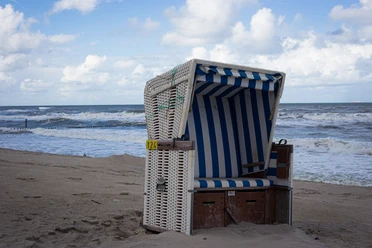 Strandkorb auf Wangerooge