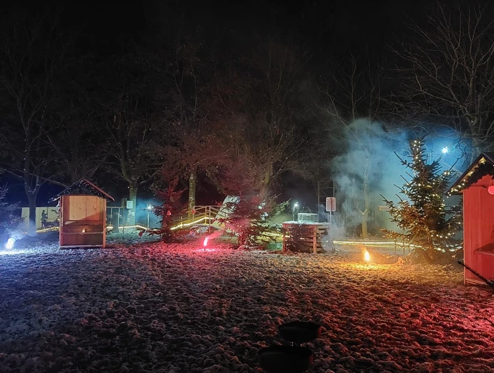 Weihnachtsgarten, ev. Gemeinschaft Aulatal