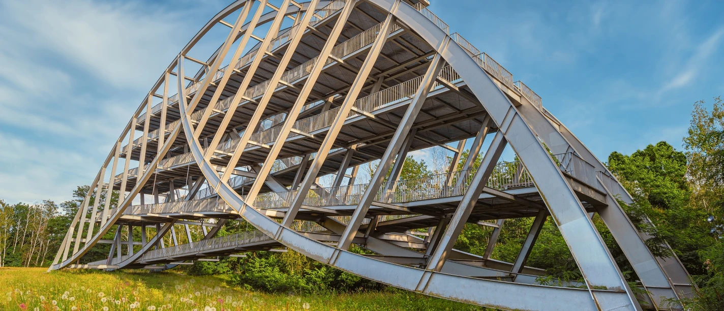 Bitterfelder Bogen@Uwe Weigel, CC BY-SA, Welterberegion Anhalt Dessau Wittenberg IMG Sachsen-Anhalt mbH.jpg