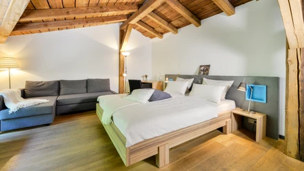 Moderne Zimmer im Hotel Zur Kloster-Mühle Moderne Zimmer im Hotel Zur Kloster-Mühle