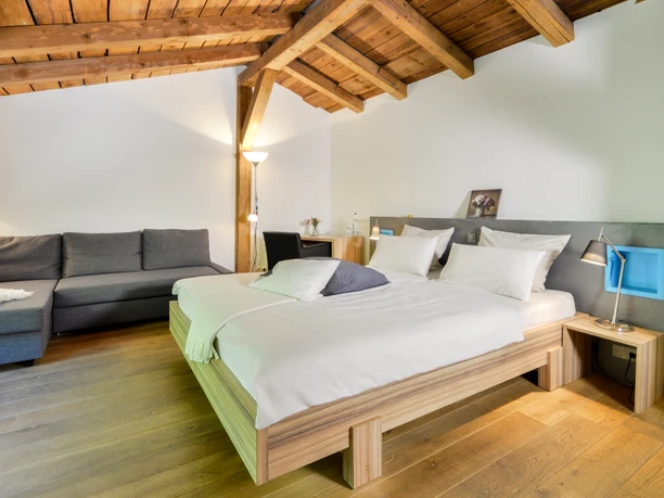 Moderne Zimmer im Hotel Zur Kloster-Mühle Moderne Zimmer im Hotel Zur Kloster-Mühle