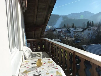 Balkon Blick zum Gudiberg / Dreitorspitze