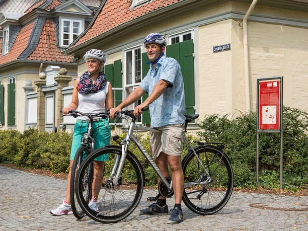 Bild: Mit dem Rad auf Lessings Spuren