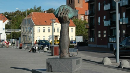 Der Butt im Griff
