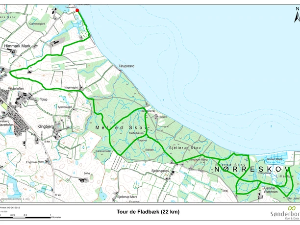 MTB Fladbæk - Kort-Karte-Map MTB Fladbæk - Kort-Karte-Map