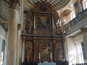 Gråsten-Slotskirke-alter-closeup