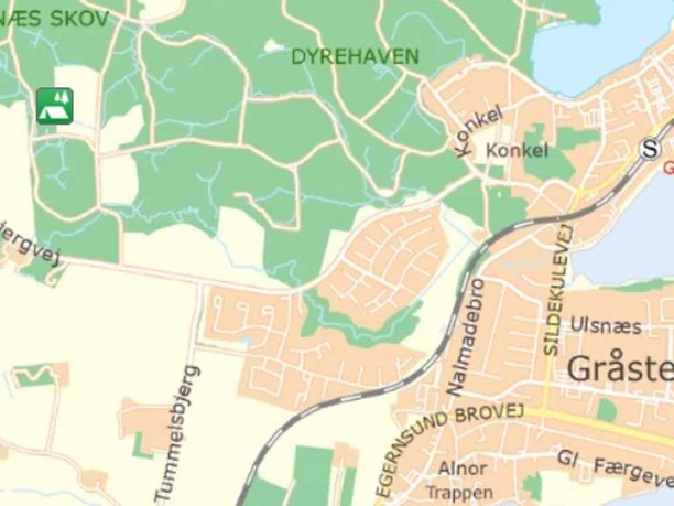 Rinkenæs-Skov-Teltplads-kort Rinkenæs-Skov-Teltplads-kort