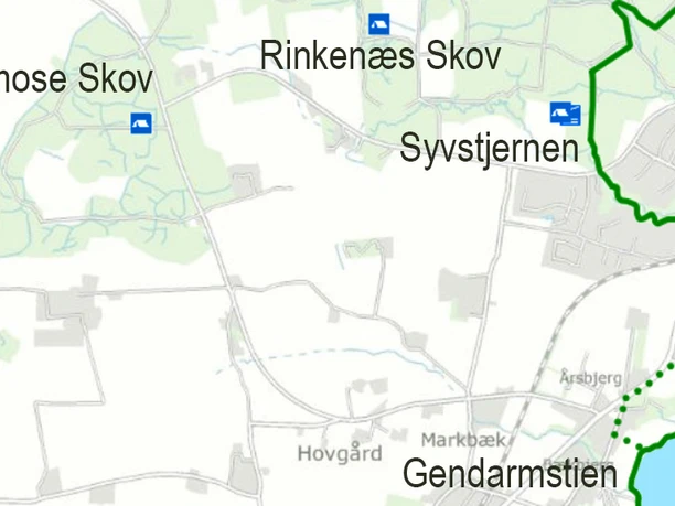 Gendarmstien-Buskmose-Rinkenæs-Syvstjernen Gendarmstien-Buskmose-Rinkenæs-Syvstjernen