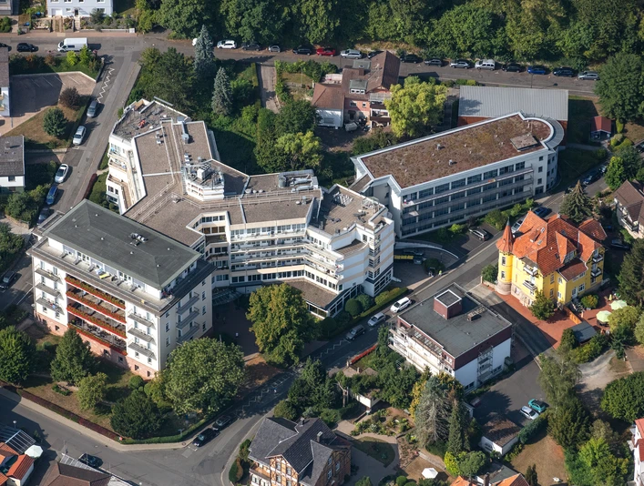 Klinik Kurhessen von oben