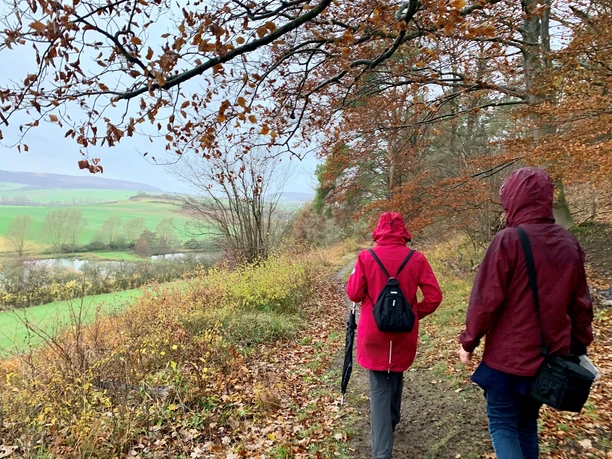 Wanderer in Niedermeiser