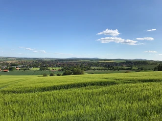 Ausblick auf Hofgeismar vom Westberg