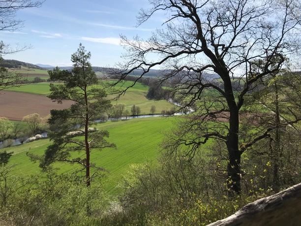 Ausblick auf die Diemel