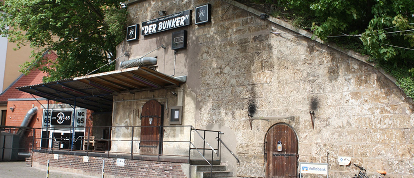 Bunker.jpg Das Bild zeigt den Eingangsbereich des Bunkers