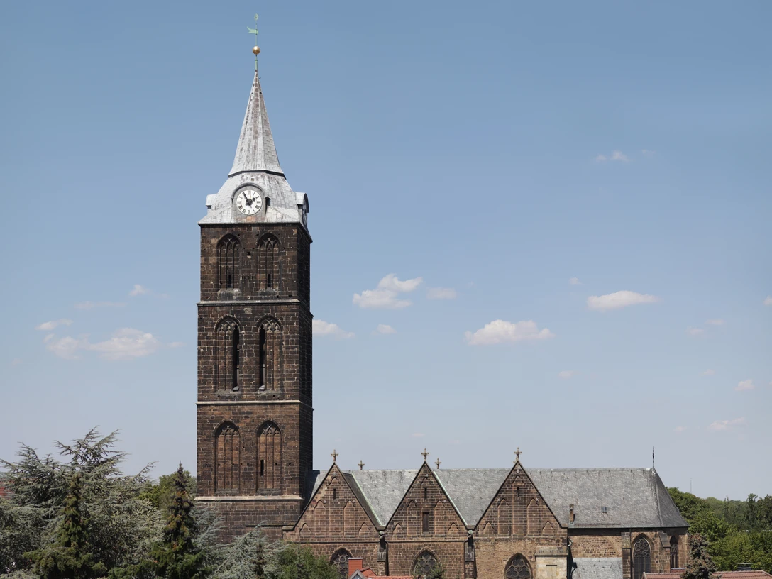 Das Bild zeigt die Marienkirche in Minden.
