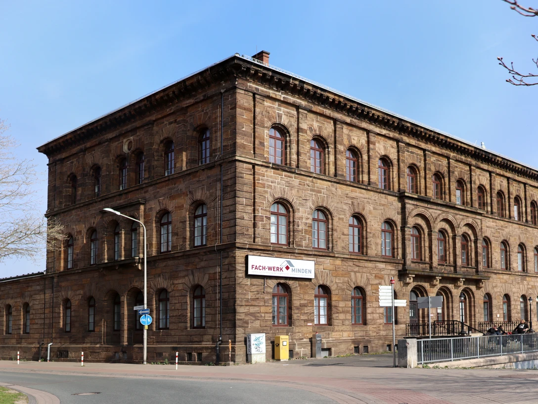 Das Bild zeigt die Oberpostdirektion