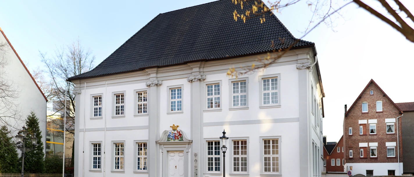 Das Bild zeigt das Haus Huss