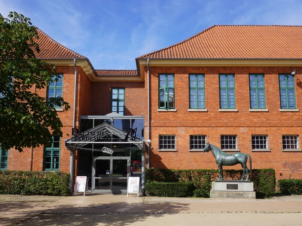 The entrance to the German Horse Museum in Verden