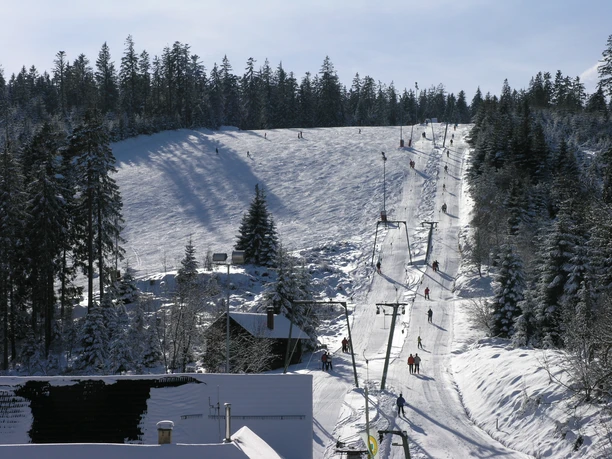 Gernsbach Kaltenbronn Wintersport Skilift