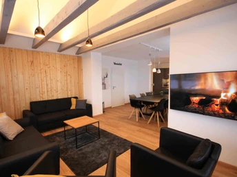 Harzdomicile in Braunlage und Sankt Andreasberg - Wohn-Essbereich