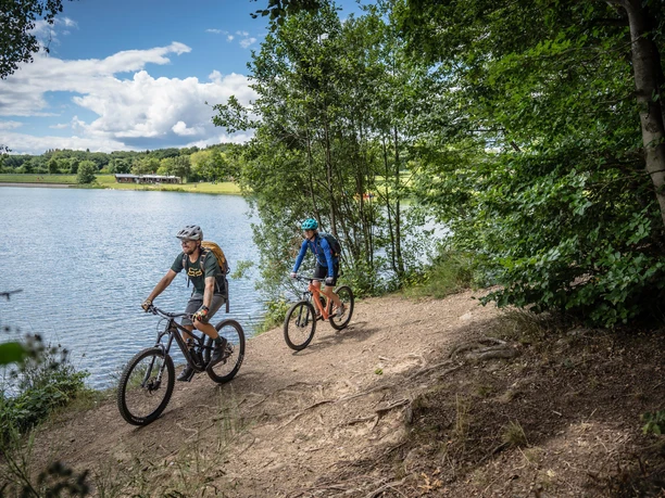 Radfahren am Freilinger See
