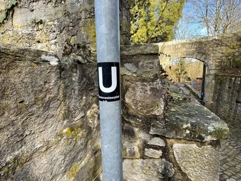Bartenwetzerpfad bei Schloss Spangenberg
