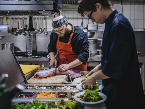 Küche des Pferchtals