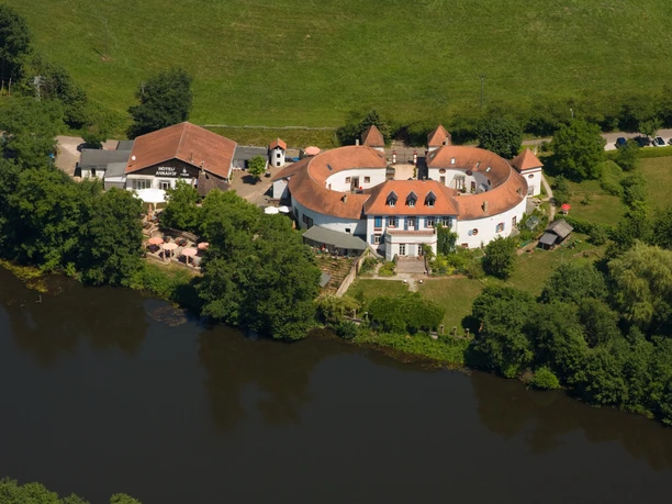 Hotel Restaurant Annahof aus der Luft fotografiert