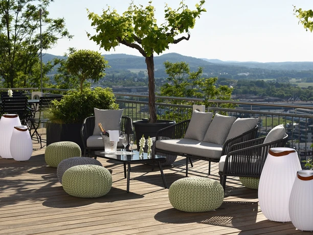 Terrasse vom Schlossberg Hotel