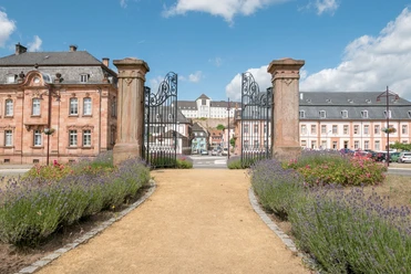 Blick auf die Altstadt von Blieskastel