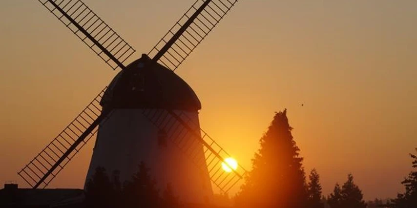 Mühlenurlaub Südheide - Sonnenuntergang